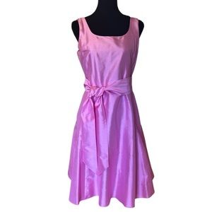 NWT Ralph LAUREN Special Occasion Pink Silk Dress - Size 6P